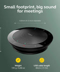 Speak 510 Portable Conference Speaker For Meetings And Calls With Rock Solid Sound USB Or Bluetooth Wireless Connectivity