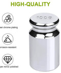 7 Piece Calibration Weight Set For Digital Scales And Jewelry Scales 100g Carbon Steel Chrome Plated Small Weights