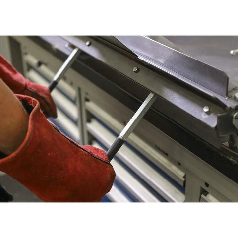 Heavy Duty Bench And Vice Mount Sheet Metal Folder Bending Tool Built For Daily Workshop Grinds And Custom Fab Projects Featuring Endless Channel Design And Rock Solid Hold Power