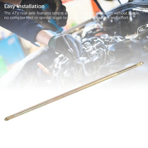 Beefy 40 Inch 23T Rear Live Axle Heavy Duty Steel Alloy With High Hardness for Go Karts ATVs Off Road Vehicles