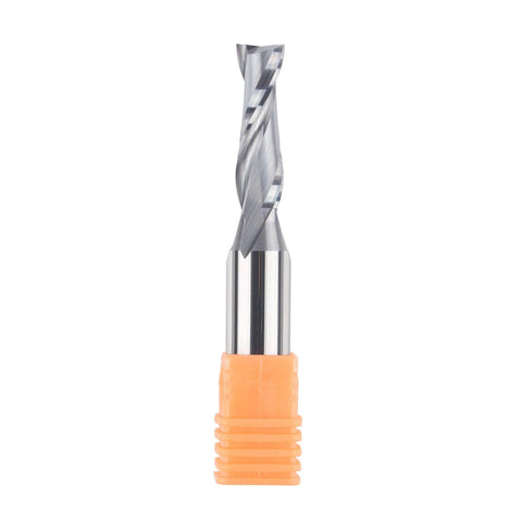 SpeTool spiral router bit, up-cut, 3/8 in diameter, 1/2 in shank, solid carbide for woodworking