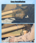 Man installing Ford Hydraulic Filter For Backhoe Loader Models 455 Through 755A And 755B High Efficiency Replacement