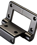Built Tough Soft Close Hinge Rustic Bronze, 30 lb capacity, details of torsion lid stay hinge for workshop use.