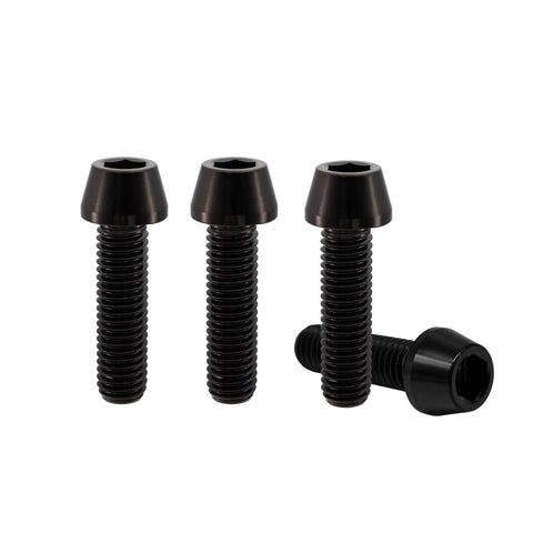 Titanium M4 Socket Head Cap Screws Set For Bike Stem 6Al4V Grade 5 Lightweight Bolts With Superior Strength And Corrosion Resistance Multi Length