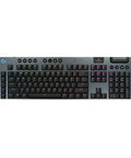 Full Size Wireless Gaming Keyboard Featuring Legit Clicky Switches And Seamless Tri Mode Pairing For PC Gamers Seeking Zero Latency Delays And Truly Smooth Customization Flow, top view with RGB lighting.