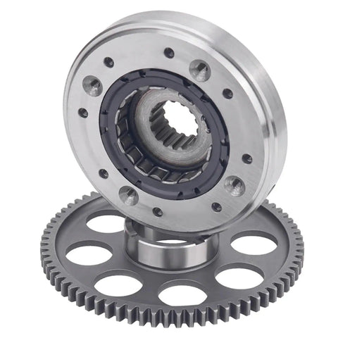 One Way Bearing Starting Clutch Kit For Motorcycles 27610901A 17310291A 70140471A Durable Alloy Construction close-up of components
