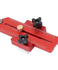 Table Saw Thin Jig With Aluminum Alloy Build, Adjustable Length Guide For Woodworkers, Fits 19mm And 30mm T Slot Tracks, Pro Grade Quality
