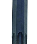 Close-up of Set Of 8 Star L Wrenches Short Arm T6 To T25 Sizes Multicolor Finish Made In The USA From Protanium Steel engaging a Torx screw