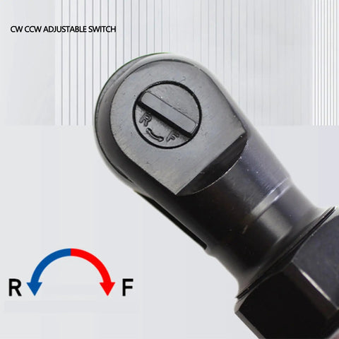 Adjustable switch for Heavy Duty Air Impact Wrench And Right Angle Pneumatic Ratchet crafted from chrome vanadium steel.