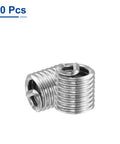 50 Pack Helical Wire Thread Inserts 8 32 UNC 304 Stainless Steel Coiled Thread Repair Kit for Mechanical Equipment