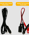 12V Fuel Transfer Pump Kit Moves Up To 120 Gallons Per Hour Of Gas Or Diesel With Flexible Fuel Hose And Dual Power Cables shown