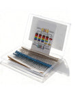 0.25W Metal Film Resistor Kit With 14 Values And 280 Pieces From 1K To 100K Ohms Tolerance 1 Percent Includes Paper Tape And Color Code Card