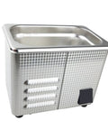 800ml Ultrasonic Cleaner Machine With Heating Function And Digital LED Timer For Jewelry Glasses Dental Parts, stainless steel design.
