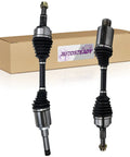Heavy Duty Front Cv Axle Pair Set For 2.4L Chevy Equinox 2010 Through 2017 Driver Passenger Side Drop In Ready on display.