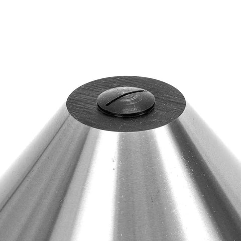 Close-up of Heavy Duty Bull Nose Live Center For Lathe And Milling With 3MT Morse Taper Alloy Steel Construction Heat Treated