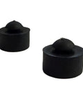 Stop That Annoying Jeep Rattle With These Brand New Soft Top Rubber Bumper Pair Kit For 07 To 18 Wrangler JK And Jku Models To Cushion Latch And Silence Noise rubber bumpers, black rubber, pair, Jeep soft top latch