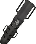 Underwater Edge Lizard Black Diver Knife sheath multipurpose tool holder with strap loops, made of durable plastic.