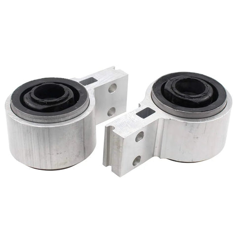 Front lower rearward control arm bushings with bracket, aluminum, Ford Explorer Police Interceptor Utility L/R