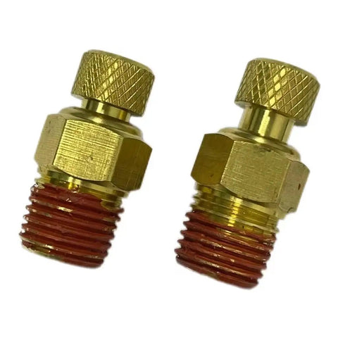 Heavy Duty Compressor Drain Valve Kit N286039 Two Pack Tank Cock Valve Replacement For Air Compressors brass fittings