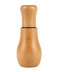 Wooden espresso coffee stirrer tamper and leveler tool for bean grinder ground coffee distributor needle whisk, pro grade home barista prep