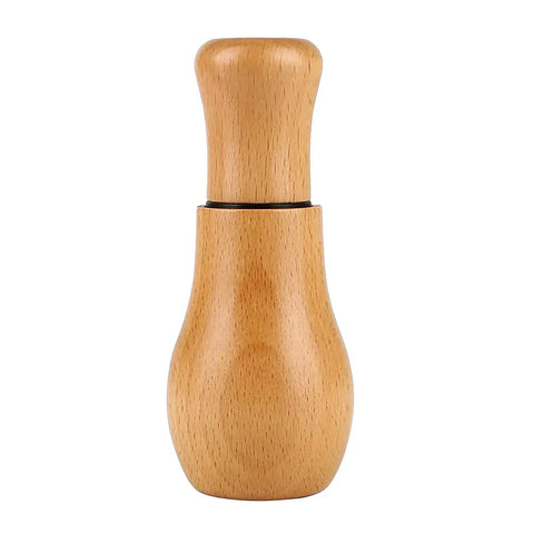 Wooden espresso coffee stirrer tamper and leveler tool for bean grinder ground coffee distributor needle whisk, pro grade home barista prep