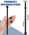 Heavy Duty Black Carriage Bolt Kit One Half Inch By Ten Inch Galvanized Bolts Set With 20 Pieces For Wood Decks Fencing And Construction Projects Beefy Tough Hardware For Outdoor DIY Home Improvement And Furniture Building. Black carriage bolt with nut and washer, 1/2 in x 10 in