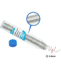 Lead-Free Solder Flux Wire With Rosin Core 0.8mm Diameter Tin Solder For Electronics in clear tube with blue cap