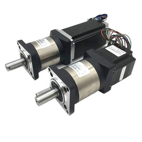 Nema 23 Planetary Reducer Gearbox Kit For Stepper Motor 1.2-3Nm Torque Step Down Speed Control 4 To 1 Ratio with metal housing.