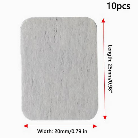 10 Pack Folding Nylon Aircraft Hinges For Aileron Elevator Rudder 20x25x0.3mm White Durable Replacement For Airplane Model