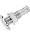 Stainless Steel Marine Thru Hull Fitting Beefy Boat Drain Connector For Bilge Drainage And Cooling System Easy Installation
