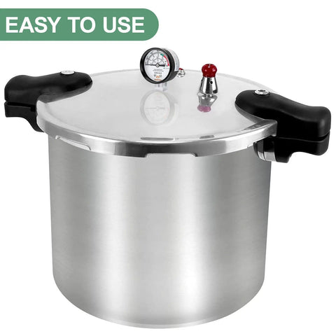 2 Inch Dial Pressure Cooker And Canner Gauge With Lower Mount In Black Steel Case Includes Gasket And Nut For Seriously Accurate Steam Pressure Readings From 0 To 30 Psi on cooker lid