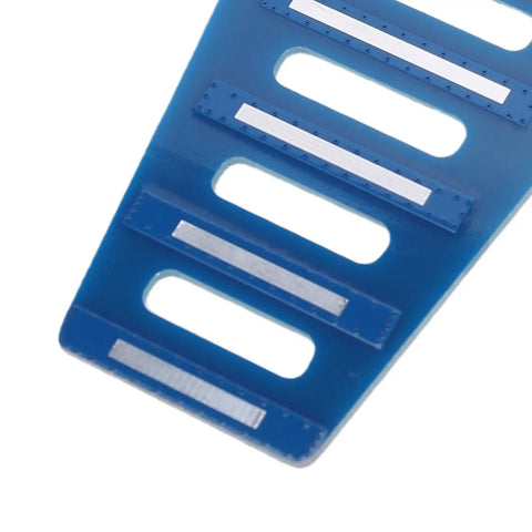 Close-up of blue PCB construction of High Gain 2.4G Directional WiFi Antenna 13dBi Narrow Beam for Drone Remote Control Systems