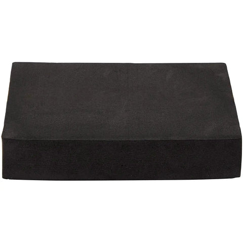 High Density Eva Foam Blocks For Washer And Dryer Quieting And Stabilization, Non-Marking Spacers, Vibration Pads, Black 4x4x0.8 Inch