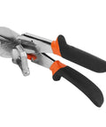 Heavy Duty Pro Grade Beefy Reinforced Adjustable Angle Cutter Shear with quenched blade and lock buckle, steel hand tool