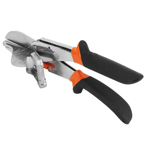 Heavy Duty Pro Grade Beefy Reinforced Adjustable Angle Cutter Shear with quenched blade and lock buckle, steel hand tool