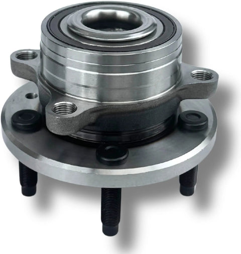 Heavy Duty Front And Rear Wheel Hub Bearing Assembly For Explorer Police Interceptor Utility 2011 2012 2013 2014 2015 2016 2017 2018 5 Lug With ABS OE Replacement 512460 HA590446 BR930809 Drop In Ready, close-up view