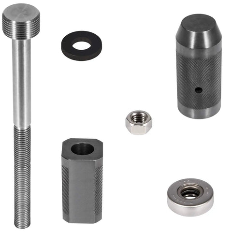 Pro Grade Injector Sleeve Cup Remover and Installer Kit for Caterpillar CAT Engines 3406E six-piece set components
