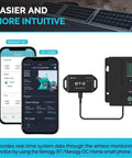 Bluetooth RS485 Module For Solar Power Systems With real-time app monitoring of charge controllers and solar panels