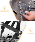Motorcycle Chain Tensioner Tool with Easy to Use Design and Steel Build for Industrial Maintenance Tightens or Loosens Chains Fast