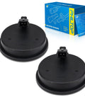 PHILTOP rear ABS wheel speed sensor pair, two black circular sensors with 2-pin connectors and blue packaging.