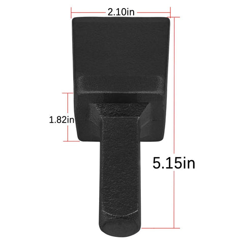 Anvil Hardy Cutter Tool Three Quarter Inch Shaft For Hot Cut Work Forge Tool Shank Cutter with beefy steel construction