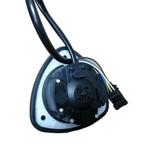 Heavy Duty Joystick Part 7919040041 for Excavator And Forklift Machine showing back view with wiring and mount features.