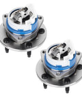 Front Wheel Hub and Bearing Assembly 5-Lug with ABS, Front Pair 2pcs for Buick Century Lacrosse Lucerne, Chevy Impala Monte Carlo