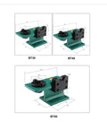 Professional Grade CNC Tool Holder BT30 BT40 BT50 Solid Locking Fixture with dimensions for secure milling and lathe use.