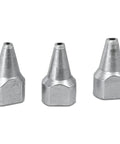 Three Piece Desoldering Nozzle Set Copper Tips 1.0mm 1.5mm 2.0mm For S993A S995A Electric Vacuum Desoldering Pump Solder Sucker Gun Replacement Durable DIY Friendly