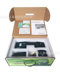 Heavy Duty Electric Strapping Machine With Ergonomic Grip For PP PET Belt Sealing Locks Down Pallet Cartons in packaging box.