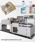Commercial Automatic Tunnel Shrink Wrapping Machine For Retail Packaging Delivers Kick Ass Heat Sealing Power With Straight Up Smooth Plastic Film Processing with various packaging materials.