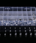 400 Pcs Electrolytic Capacitors Assortment Kit With 24 Values And 24 Types SMD Bypass Low Frequency Aluminum Caps Includes Storage Box