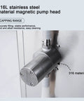 316L stainless steel magnetic pump head for Semi Automatic Liquid Filling Machine With Dual Heads And Digital Control.