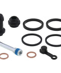 Front Caliper Rebuild Kit For Honda CR125R 1987 To 2007 And CR250R 1990 To 2007 showing components including seals and bolt
